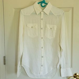 Club Monaco Linen Shirt